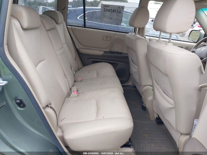 2007 Toyota Highlander V6 VIN: JTEEP21A070213279 Lot: 43382092