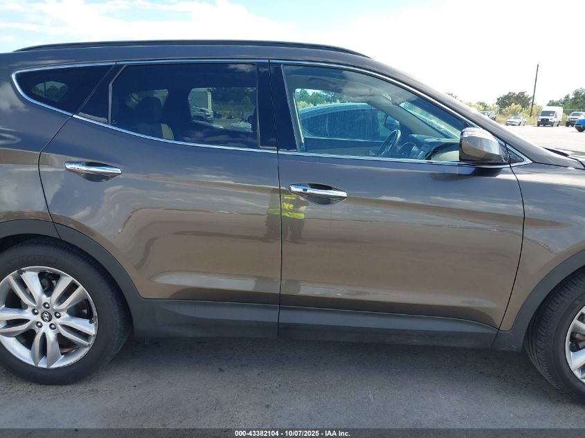 2013 Hyundai Santa Fe Sport 2.0T VIN: 5XYZU3LA1DG013857 Lot: 43382104