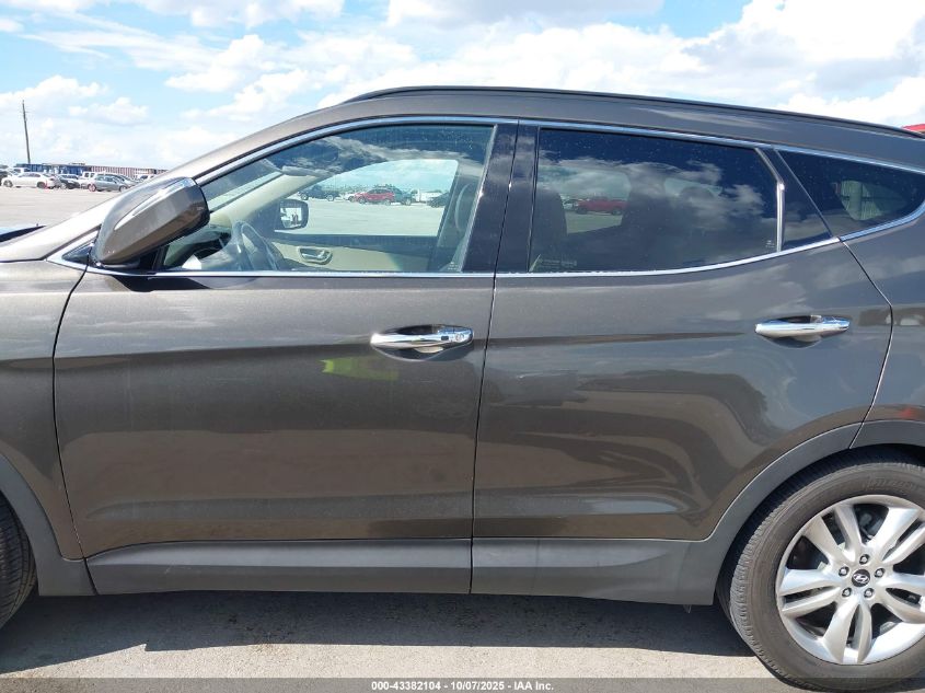 2013 Hyundai Santa Fe Sport 2.0T VIN: 5XYZU3LA1DG013857 Lot: 43382104