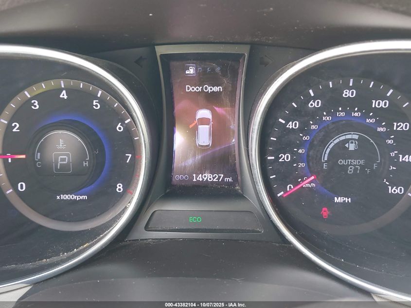 2013 Hyundai Santa Fe Sport 2.0T VIN: 5XYZU3LA1DG013857 Lot: 43382104