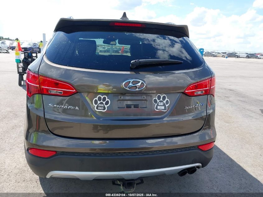 2013 Hyundai Santa Fe Sport 2.0T VIN: 5XYZU3LA1DG013857 Lot: 43382104