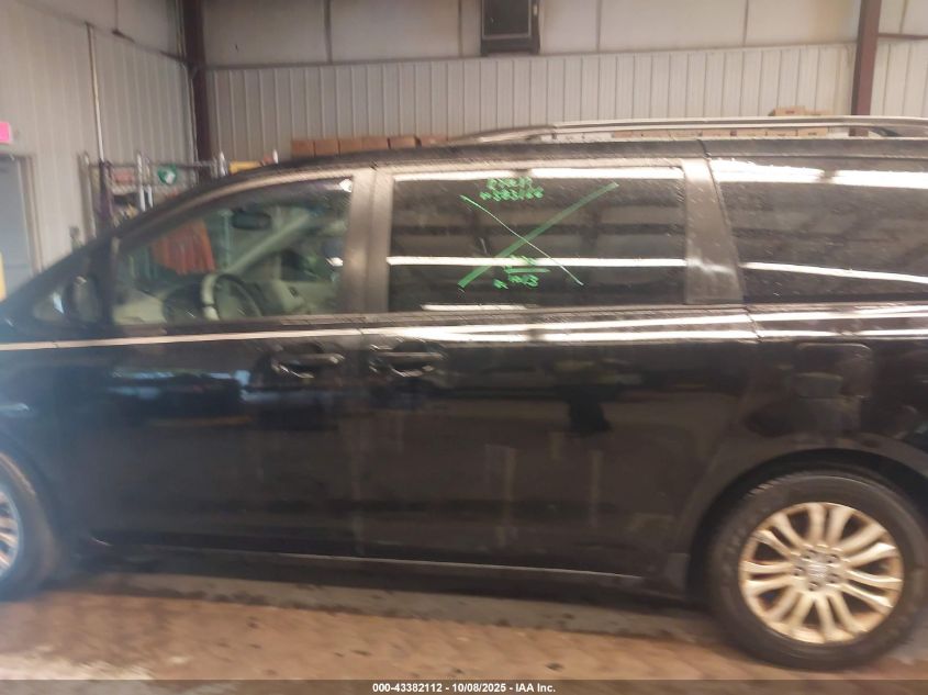 2011 Toyota Sienna Xle V6 VIN: 5TDYK3DC1BS135748 Lot: 43382112