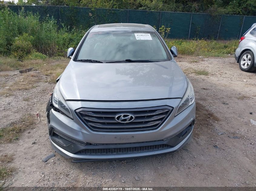 2016 Hyundai Sonata Sport VIN: 5NPE34AF5GH347456 Lot: 43382119