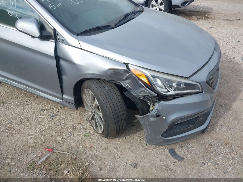 2016 Hyundai Sonata Sport VIN: 5NPE34AF5GH347456 Lot: 43382119