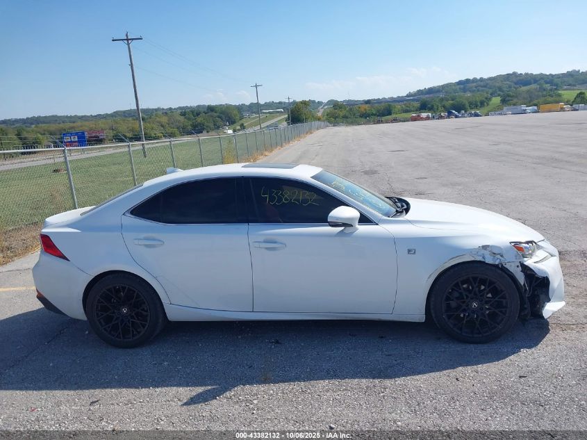 2014 Lexus Is 250 VIN: JTHBF1D25E5042486 Lot: 43382132