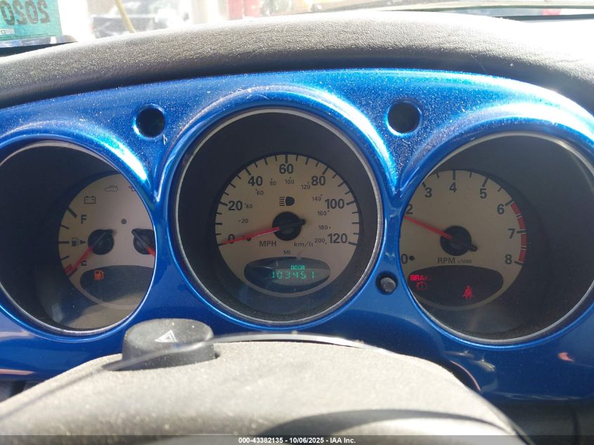 2005 Chrysler Pt Cruiser Touring VIN: 3C3EY55E35T342217 Lot: 43382135