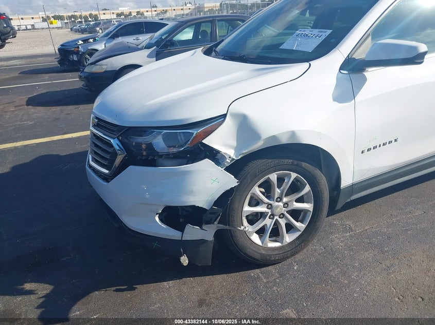 2018 CHEVROLET EQUINOX LT 3GNAXSEV7JS583197