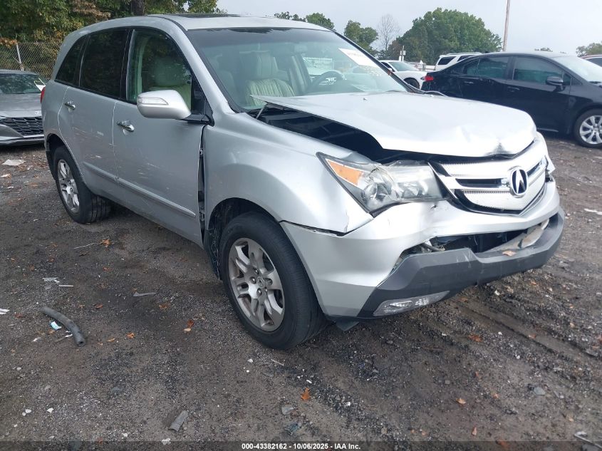 2008 Acura Mdx VIN: 2HNYD28268H533576 Lot: 43382162