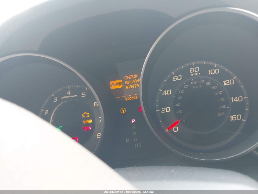 2008 Acura Mdx VIN: 2HNYD28268H533576 Lot: 43382162