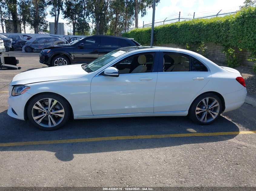 2018 MERCEDES-BENZ C 300 WDDWF4JB4JR416460
