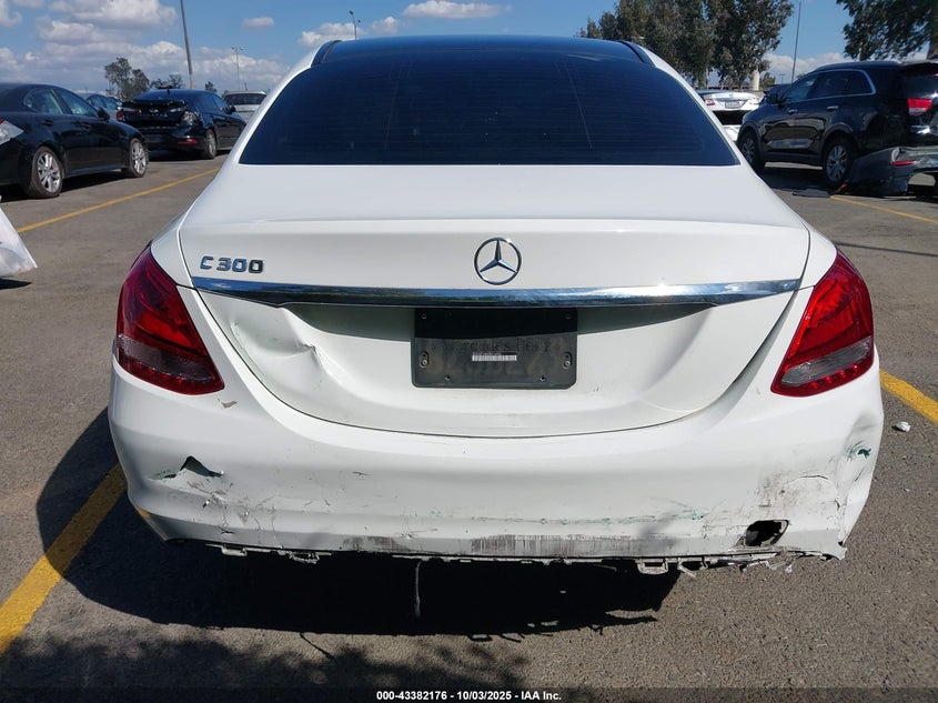 2018 MERCEDES-BENZ C 300 WDDWF4JB4JR416460