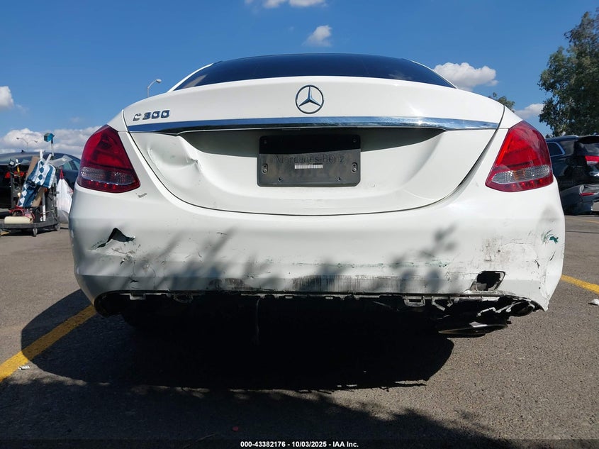 2018 MERCEDES-BENZ C 300 WDDWF4JB4JR416460