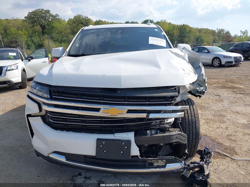 2021 CHEVROLET TAHOE 4WD LT 1GNSKNKD1MR295232