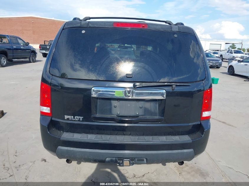 2009 Honda Pilot Lx VIN: 5FNYF38239B004504 Lot: 43382186