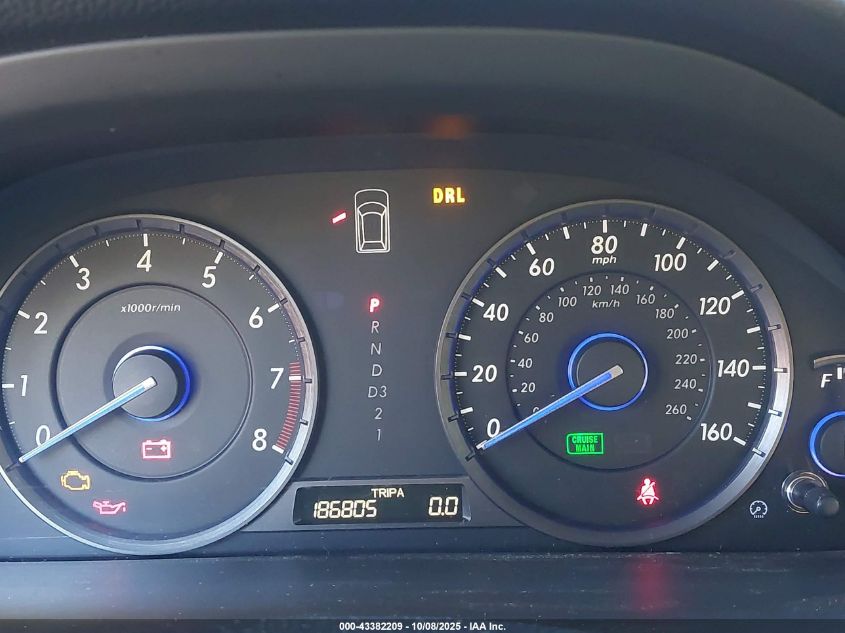 2011 Honda Accord Crosstour Ex-L VIN: 5J6TF2H50BL001717 Lot: 43382209