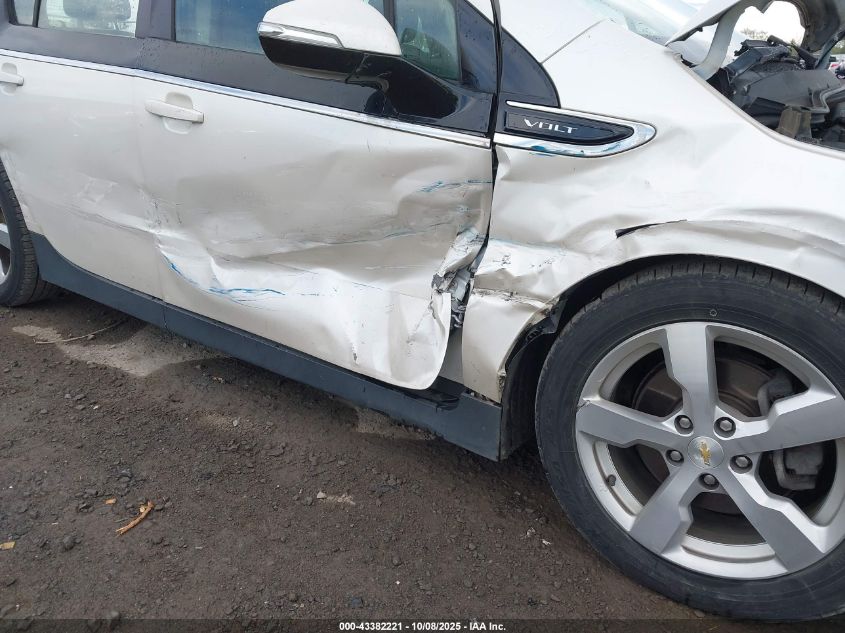 2011 Chevrolet Volt VIN: 1G1RD6E40BU100890 Lot: 43382221