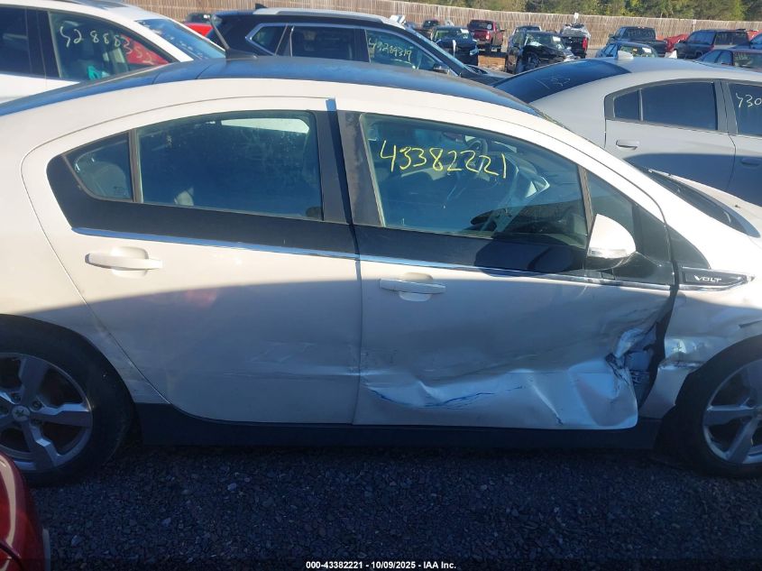 2011 Chevrolet Volt VIN: 1G1RD6E40BU100890 Lot: 43382221
