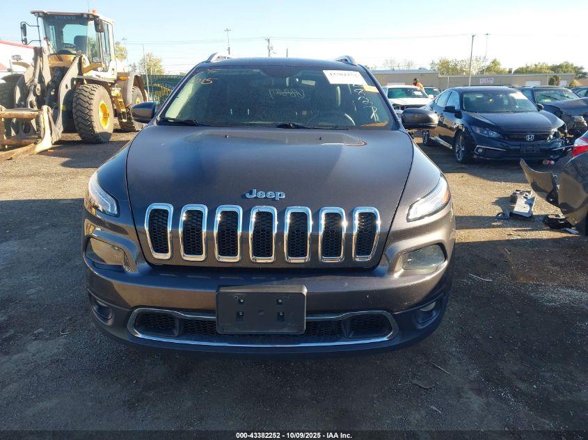 2015 Jeep Cherokee Limited VIN: 1C4PJMDS8FW688270 Lot: 43382252