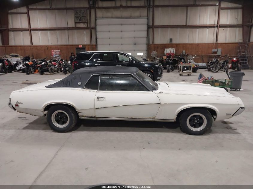 1969 Mercury Cougar Xr7 VIN: 9F93H57116 Lot: 43382270
