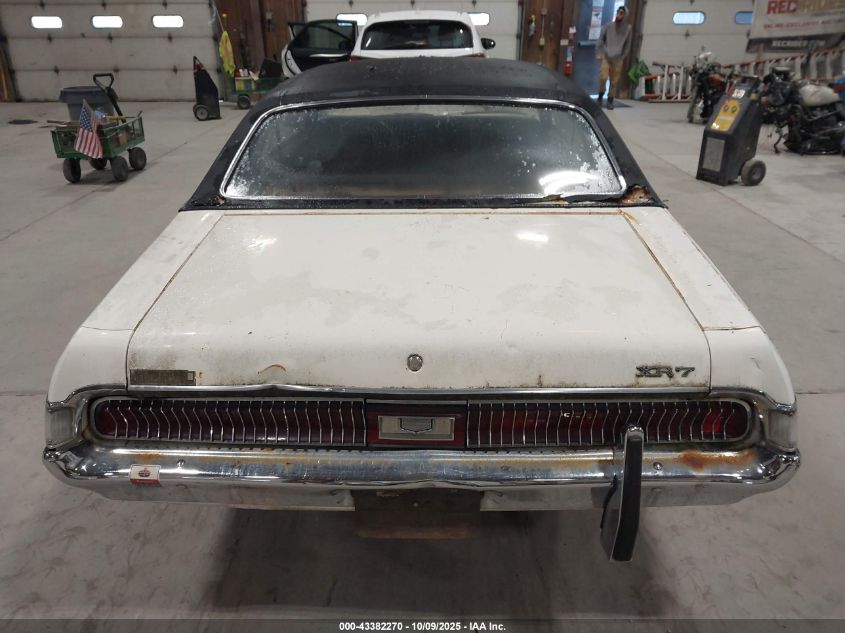 1969 Mercury Cougar Xr7 VIN: 9F93H57116 Lot: 43382270