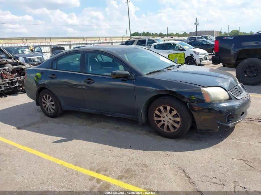2008 Mitsubishi Galant Es VIN: 4A3AB56F18E035388 Lot: 43382285