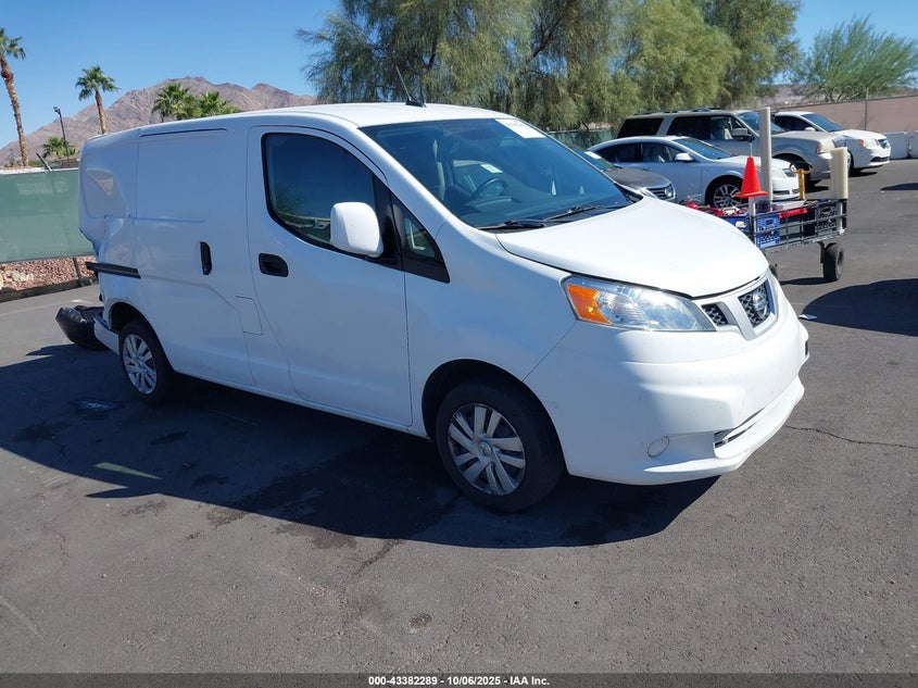 2021 Nissan Nv200 Cargo Sv Xtronic Cvt white van gasoline 3N6CM0KN6MK702779 photo #1