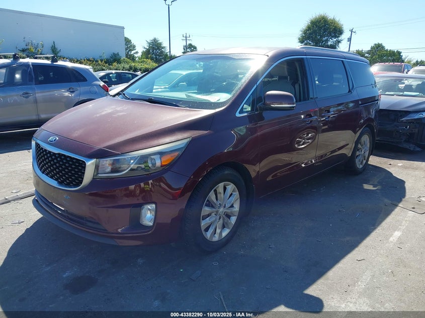 2015 KIA SEDONA EX KNDMC5C15F6077561