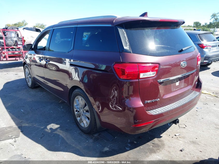 2015 KIA SEDONA EX KNDMC5C15F6077561