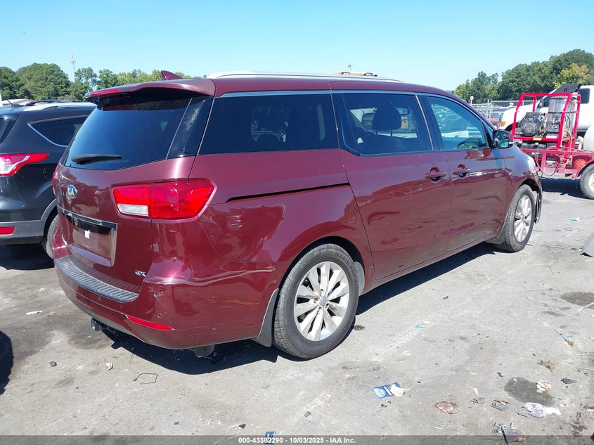 2015 KIA SEDONA EX KNDMC5C15F6077561