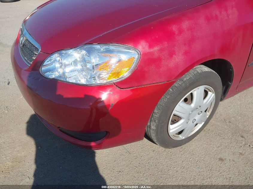 2006 Toyota Corolla Ce VIN: 2T1BR32E26C592153 Lot: 43382316