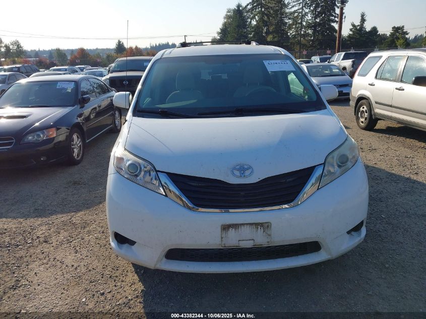 2012 Toyota Sienna Le 7 Passenger VIN: 5TDJK3DC2CS040859 Lot: 43382344