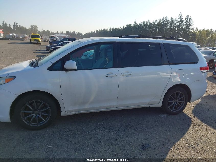 2012 Toyota Sienna Le 7 Passenger VIN: 5TDJK3DC2CS040859 Lot: 43382344