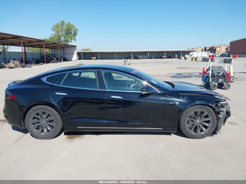 2018 Tesla Model S 100D/75D/P100D VIN: 5YJSA1E22JF291612 Lot: 43382348