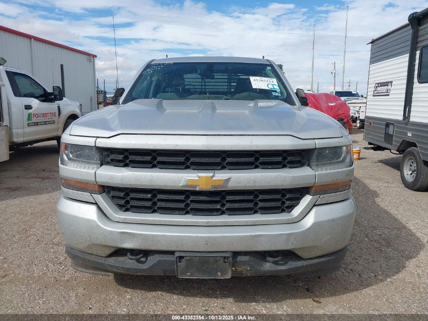 2017 Chevrolet Silverado 1500 Custom VIN: 1GCRCPEC0HZ292590 Lot: 43382354