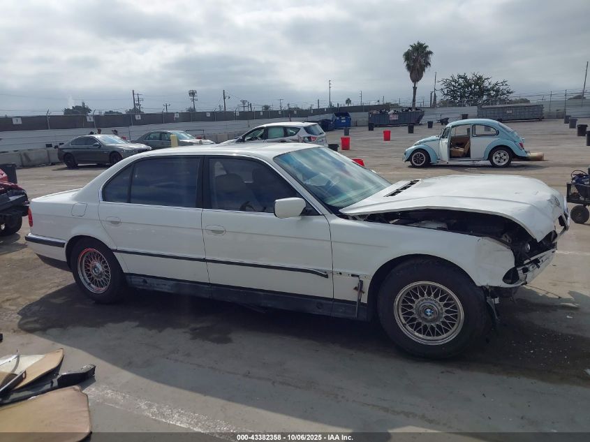 1998 BMW 740Il VIN: WBAGJ8324WDM11763 Lot: 43382358