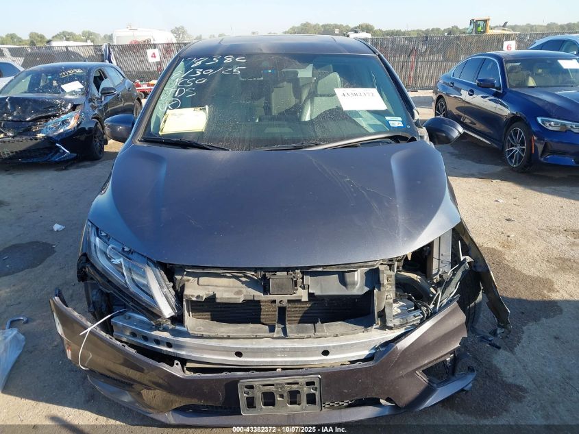 2019 Honda Odyssey Ex-L VIN: 5FNRL6H72KB048347 Lot: 43382372