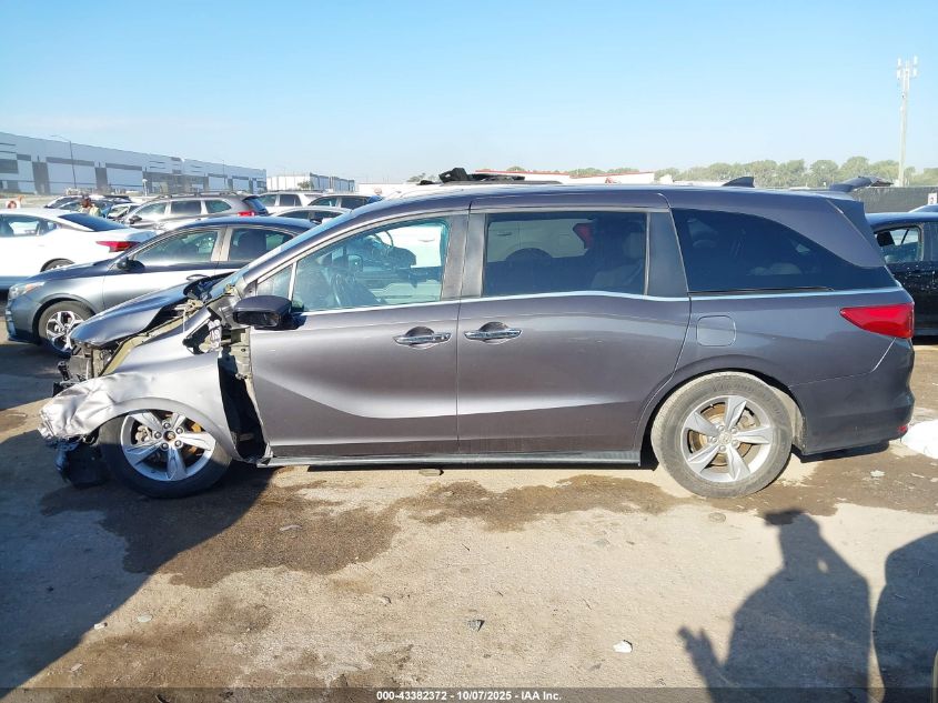 2019 Honda Odyssey Ex-L VIN: 5FNRL6H72KB048347 Lot: 43382372