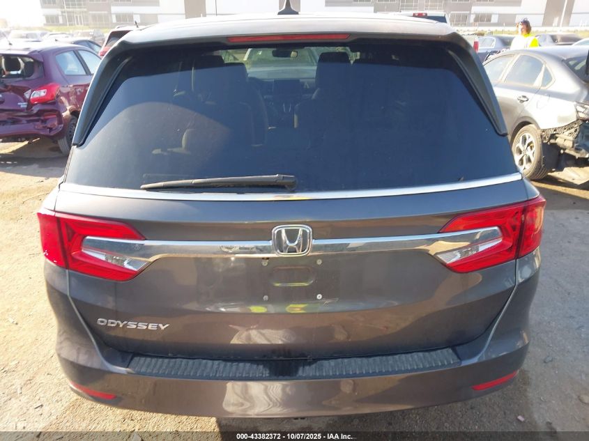 2019 Honda Odyssey Ex-L VIN: 5FNRL6H72KB048347 Lot: 43382372