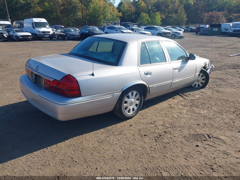 2MHFM75W95X629495 2005 MERCURY GRAND MARQUIS photo no. 4
