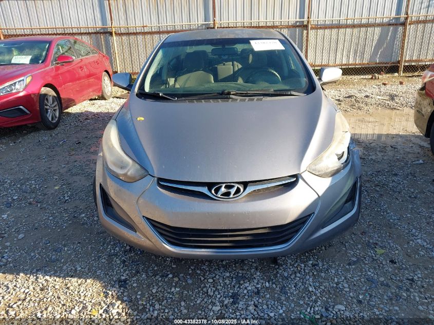 2014 Hyundai Elantra Se VIN: KMHDH4AE9EU056560 Lot: 43382378