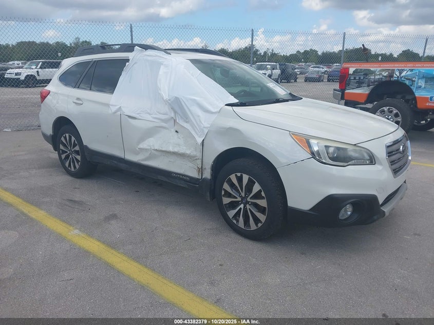 Vin: 4s4bsanc0g3264187, lot: 43877128, subaru outback 2.5i limited 2016 img_1