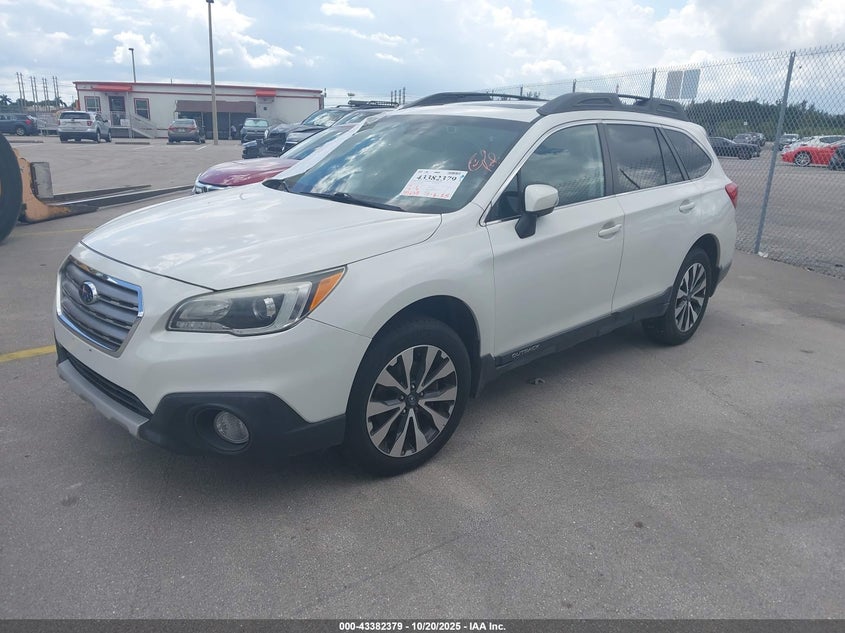 Vin: 4s4bsanc0g3264187, lot: 43877128, subaru outback 2.5i limited 20162
