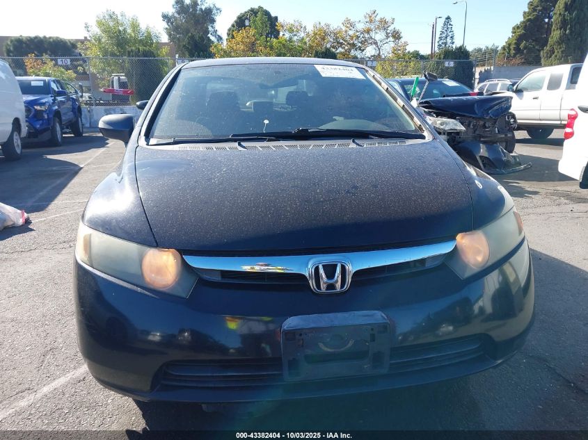 2008 Honda Civic Lx VIN: 1HGFA16548L019047 Lot: 43382404