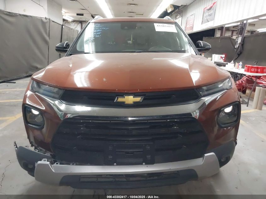 2021 Chevrolet Trailblazer Fwd Lt VIN: KL79MPS21MB123378 Lot: 43382417
