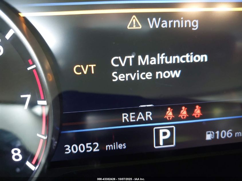 2024 Nissan Sentra Sv Xtronic Cvt VIN: 3N1AB8CV8RY242805 Lot: 43382426