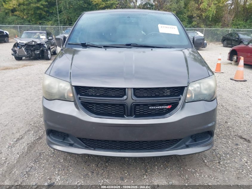 2014 Dodge Grand Caravan Se 30Th Anniversary VIN: 2C4RDGBG3ER327875 Lot: 43382429