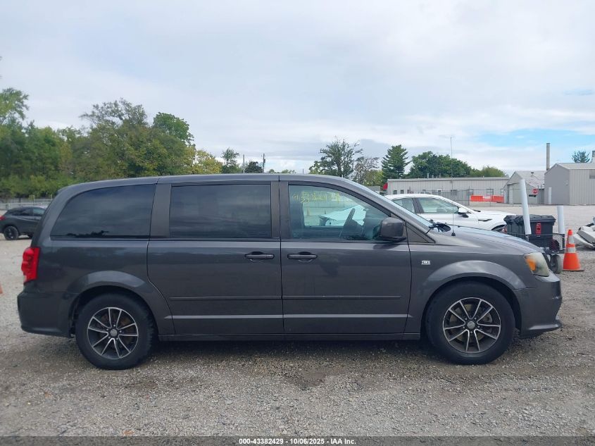 2014 Dodge Grand Caravan Se 30Th Anniversary VIN: 2C4RDGBG3ER327875 Lot: 43382429