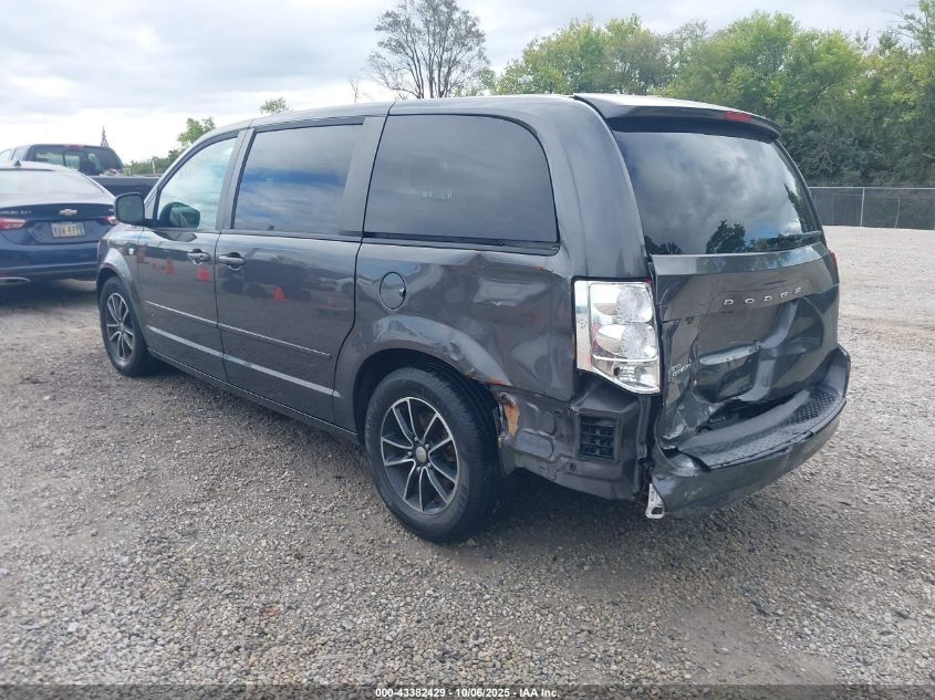 2014 Dodge Grand Caravan Se 30Th Anniversary VIN: 2C4RDGBG3ER327875 Lot: 43382429