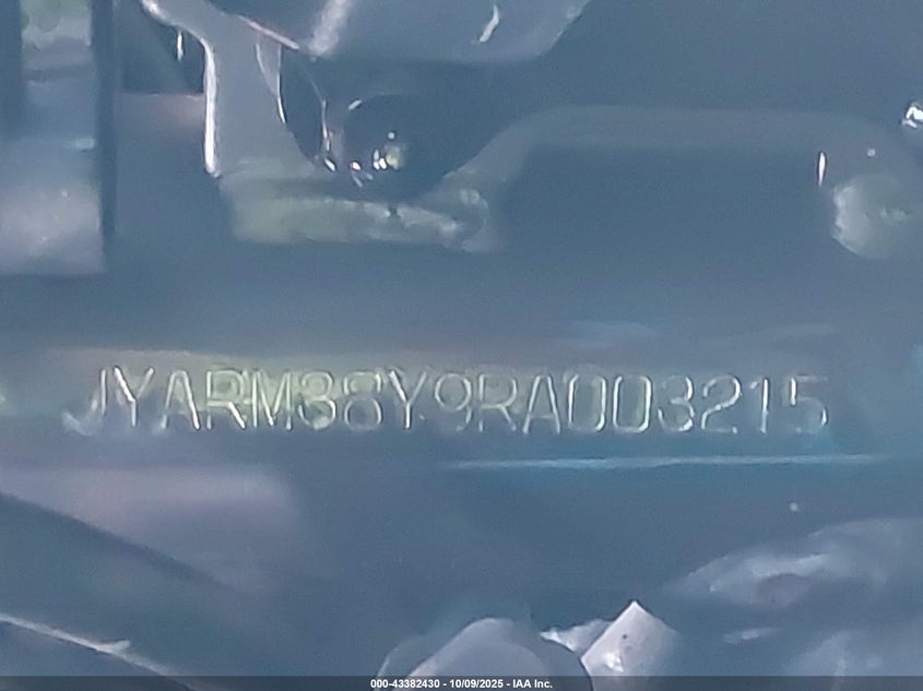 2024 Yamaha Yzfr7 VIN: JYARM38Y9RA003215 Lot: 43382430