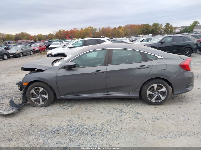 2019 Honda Civic Lx VIN: 2HGFC2F63KH595774 Lot: 43382443
